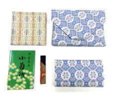 【龍村美術織物】＜柄お任せ＞茶道具5点セット（出帛紗など） 261009_B-AP34