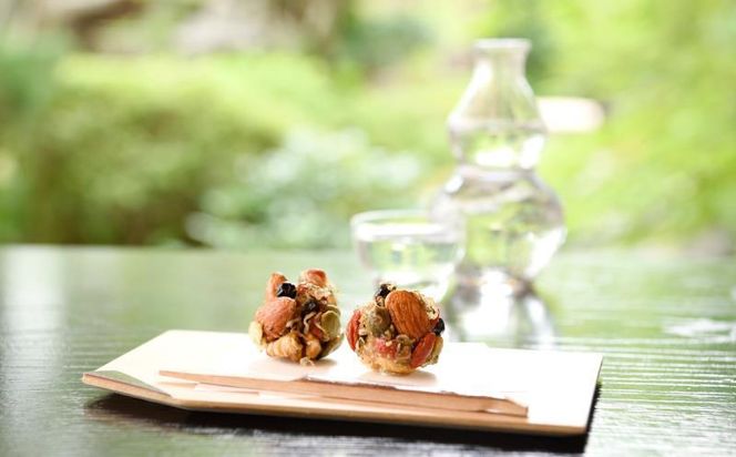 【下鴨茶寮】料亭のちりめんナッツ（8個入×2箱）［ 京都 料亭 京料理 人気 おすすめ 老舗 グルメ ミシュラン ギフト プレゼント 贈答用 お取り寄せ ］ 261009_B-BS42