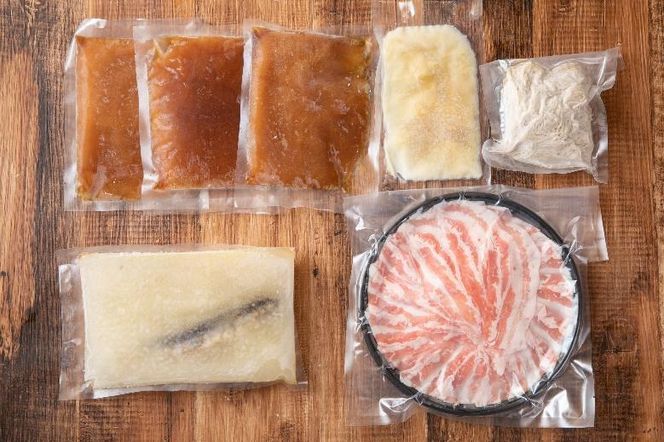 【あごつゆしゃぶしゃぶ山福】あごつゆしゃぶしゃぶ（2～3人前） 261009_B-CS17