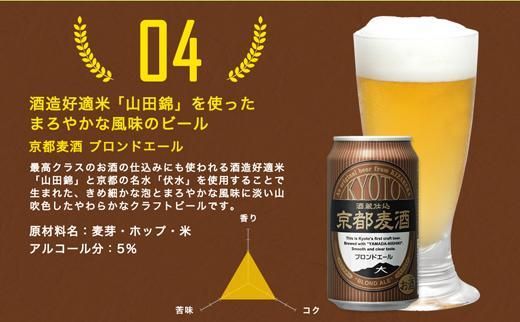 【黄桜】京都麦酒4缶アソートパック×6セット［ キザクラ 京都 お酒 麦酒 ビール 缶ビール クラフトビール 人気 おすすめ 定番 ギフト プレゼント 贈答 飲み比べ セット ご自宅用 お取り寄せ おいしい ］ 261009_B-DN29