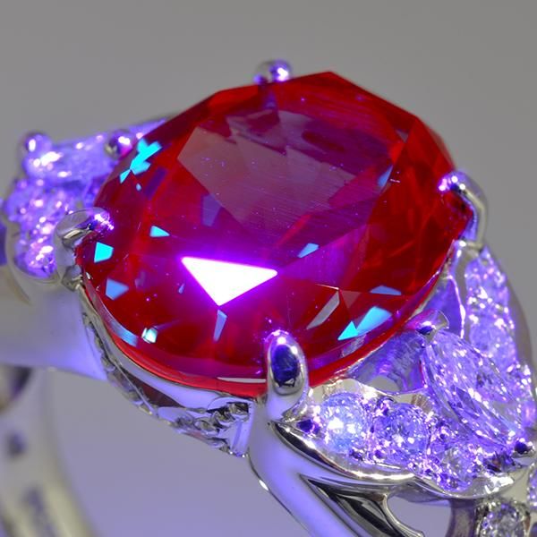 【京セラ】クレサンベール〈アレキサンドライト・天然ダイヤモンド〉リング【35周年記念商品/6月誕生石/プラチナ】 261009_B-EU17