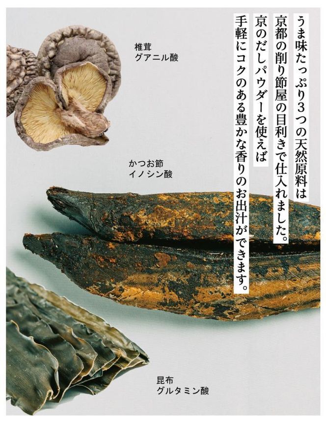 【きょうのおだし】京のだしパウダー　5袋 261009_B-KD14