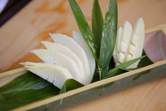 予約受付【筍農家】京都産 朝堀り 湯がき たけのこ優秀品1KG(3-5本)皮なし [ 京都 筍専門店 たけのこ 朝掘り直送 新鮮 人気 おすすめ おいしい タケノコ 季節限定 お取り寄せ 通販 送料無料 ふるさと納税 ] 261009_B-MF07