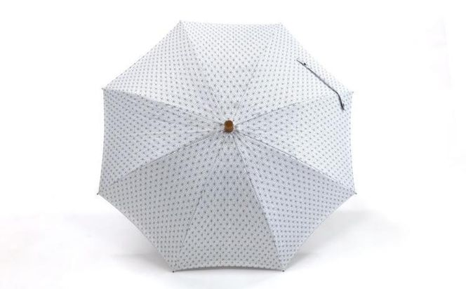 【シノワズリーモダン京都】女優日傘プレミアム 西陣織かわず張りショート長日傘（麻の葉） 261009_B-RY07