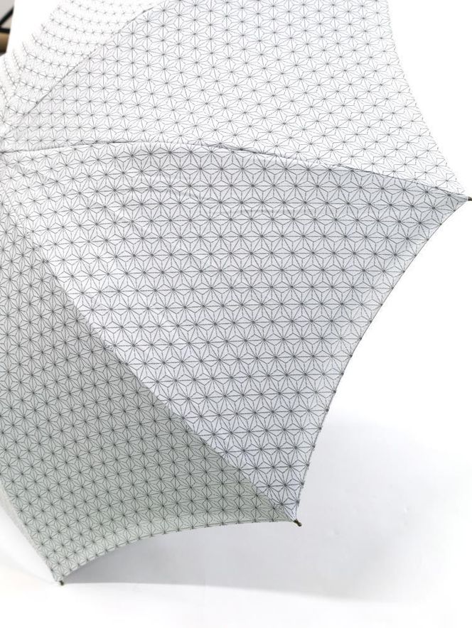 【シノワズリーモダン京都】女優日傘プレミアム 西陣織かわず張りショート長日傘（麻の葉） 261009_B-RY07