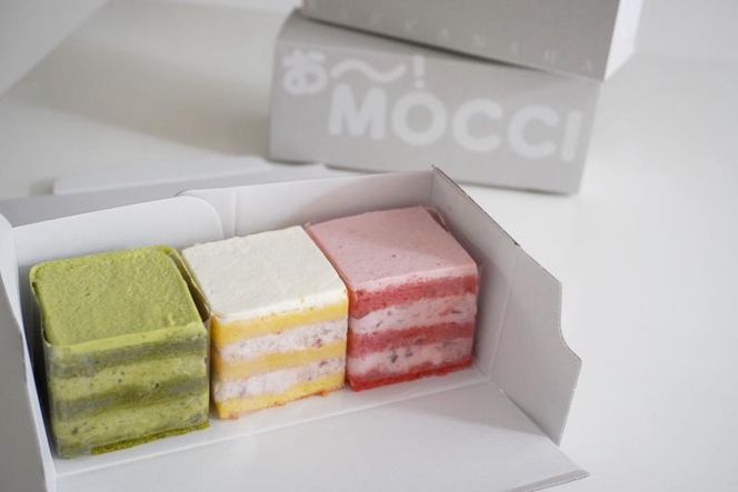 【パティスリー洛甘舎】お～！MOCCI　2箱（ケーキ/抹茶/プレーン/いちご））［ 京都 スイーツ ケーキ 新食感 おいしい 人気 おすすめ お取り寄せ お菓子 洋菓子 ］ 261009_B-SZ06