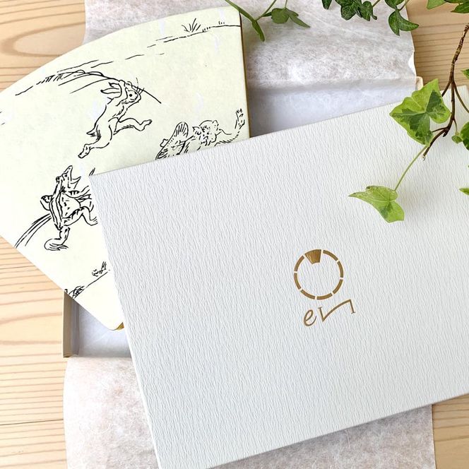 【扇や半げしょう】京扇子から生まれた御朱印帳「eN」　涼シリーズ 261009_B-VP01