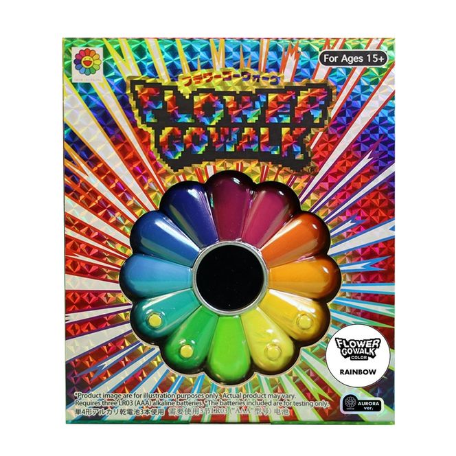 【ふるさと納税限定セット】FLOWER GO WALK COLOR (Aurora：Rainbow)カード2パック付き 261009_KA001VC02