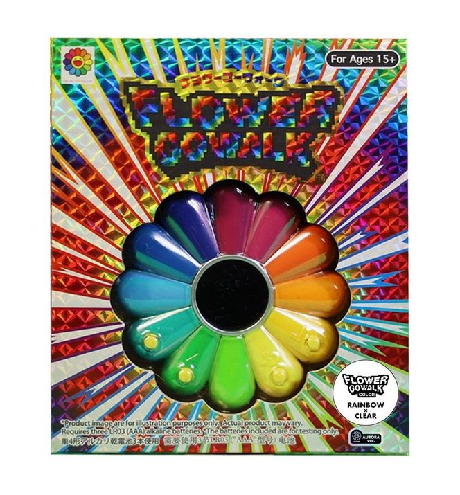 【ふるさと納税限定セット】FLOWER GO WALK COLOR (Aurora：Rainbow×Clear)カード2パック付き 261009_KA001VC04