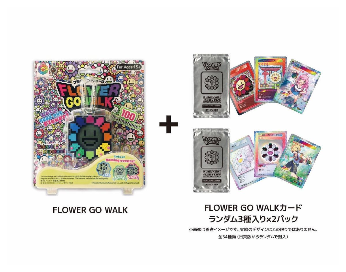 [ふるさと納税限定セット]FLOWER GO WALK / Red(カード2パック付き) 261009_KA002VC01