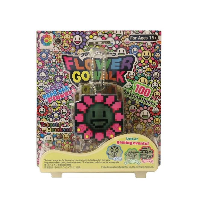 【ふるさと納税限定セット】FLOWER GO WALK / Pink (Body Color: Black) カード2パック付き 261009_KA002VC04