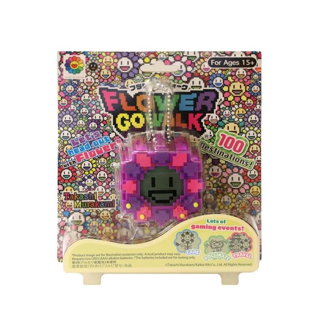 【ふるさと納税限定セット】FLOWER GO WALK / Purple × Pink (Body Color: Purple) カード2パック付き 261009_KA002VC06