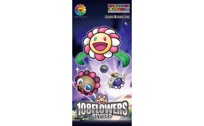 Murakami.Flowers Collectible Trading Card - 108 Flowers Revised（BOX）英語版 [ 京都 アーティスト 村上隆 カイカイキキ トレーディングカード バトル ゲーム カード ふるさと納税 ] 261009_KA013