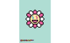 Murakami.Flowersトレカスリーブ 「笑顔の女の子」ドットフラワーver. [ 京都 アーティスト 村上隆 カイカイキキ トレーディングカード バトル ゲーム カード スリーブ ふるさと納税 ] 261009_KA017