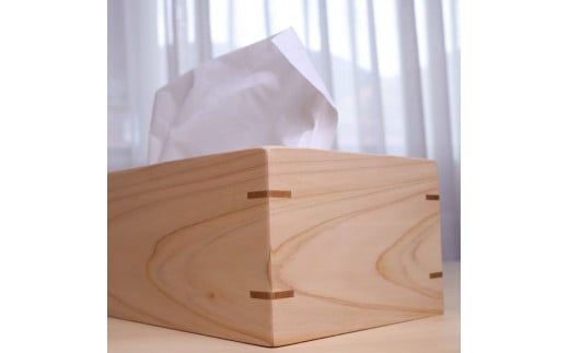 D330 ヒノキのティッシュケース
