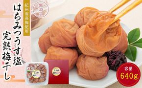 紀州南高梅使用 はちみつ うす塩味 完熟梅干し 約640g [TM197] 303446_XH92248
