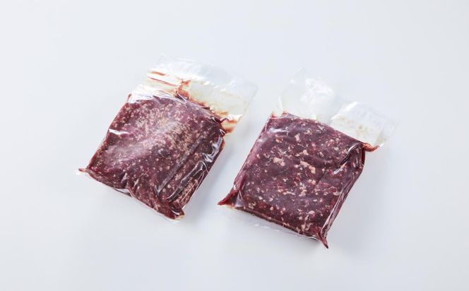 北海道 標茶町産 エゾ 鹿肉 ひき肉 1kg【 肉 にく 鹿肉 ジビエ BBQ バーベキュー グルメ ヘルシー 高タンパク 標茶町 北海道 】 016641_AY003