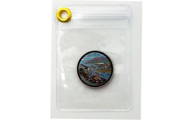 チタン製マンホールメダル 大東市２枚組セット 272183_EC006