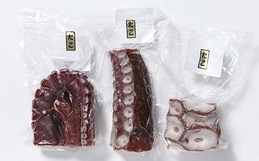 羅臼産たこ足カット真空 3kg タコ 刺身 おかず 酒の肴 北海道 魚介 016942_AH273