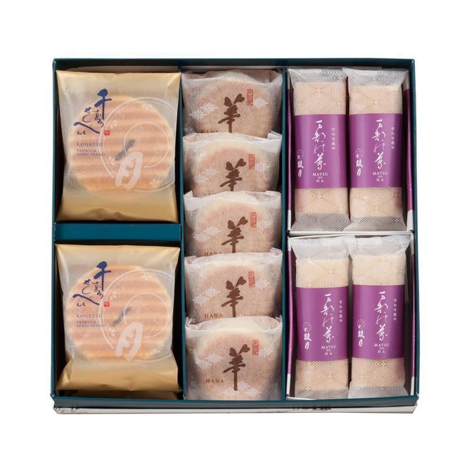 【高島屋選定品】【鼓月】3種銘菓撰詰合せ［ 京都 老舗 和菓子 千寿せんべい 有名店 和菓子 饅頭 最中 人気 おすすめ お菓子 スイーツ お取り寄せ 通販 ギフト プレゼント 贈答 ふるさと納税 ］ 261009_A-XD008