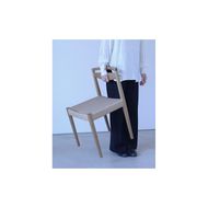 【HOFF&Co.】ダイニングチェア "RPチェア"［183H05］ダイニング チェア 椅子 ペーパーコード ナラ無垢材 インテリア ミニマム クラシカル 家具 工房 雑貨 日用品 おしゃれ Furniture