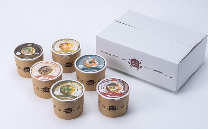 【CHANTMEAL】クラフトスープKYOTO シェフのおすすめ6種セット [ 京都 祇園 Restaurant MAEKAWA シェフが作る 冷凍スープ 無添加 便利 人気 おすすめ おいしい お取り寄せ 通販 送料無料 ふるさと納税 ] 261009_B-MM11