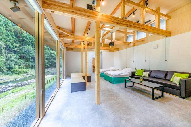 【高島屋選定品】＜RETOUR KYOTO＞ グランピングヴィラペア宿泊券［ 京都 グランピング リバーサイド 清流 自然 リゾート 割引 チケット 宿泊券 ギフト券 人気 おすすめ BBQ 本格料理 宿泊 旅行 観光 宿 ］ 261009_A-TY103