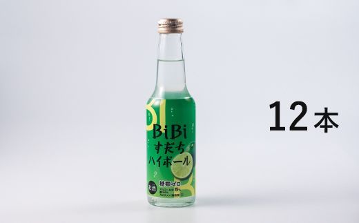 [CF]BiBiすだちハイボール:1ケース(250ml×12本入)[30日以内に出荷予定(土日祝除く)]---sanagouchi_izs_10_12hn---