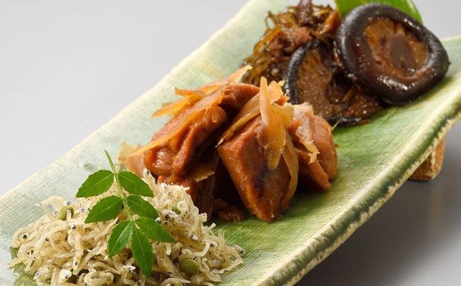 【下鴨茶寮】料亭のご馳走 特選［ 京都 老舗 料亭 ミシュラン ちりめん山椒 きんぴらまぐろ 椎茸 昆布 贅沢 人気 おすすめ 京料理 贈り物  ギフト プレゼント お取り寄せ 通販 送料無料 ふるさと納税 ］ 261009_B-BS83