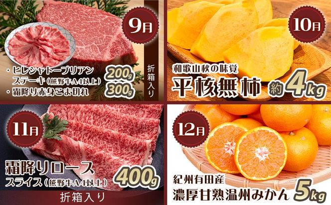 【魚鶴商店厳選！】人気の海幸山幸食べ比べ【定期便全12回】セットB【UT110】 303446_XF90002