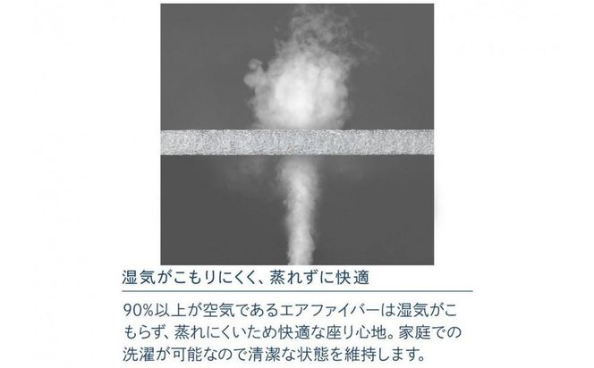 エアウィーヴ クッション ホワイト（愛知県 大府市 エアウィーヴ エアウィーブ 座布団 T072-NT） 232238_T072-PR