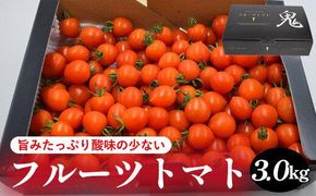 802.旨みたっぷり酸味の少ないフルーツトマト 3.0kg※着日指定不可※離島への配送不可※ 313726_BU002