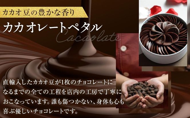 【Premarché  Cacaolate Lab】国際コンテスト入賞店の手づくりチョコレート カカオレートペタル全6種 ［ 京都 ショコラ ブランド プレマルシェ 花びら型チョコ 人気 おすすめ おしゃれ チョコレート カカオ お菓子 スイーツ いちご 木苺 抹茶 ミント 柚子 紅茶 ギフト プレゼント お取り寄せ 通販 送料無料 ふるさと納税 ］ 261009_A-UA008