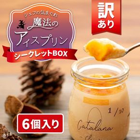 【訳あり】魔法のアイスプリン～シェフの気まぐれワクワク（6個入） 464686_AC111