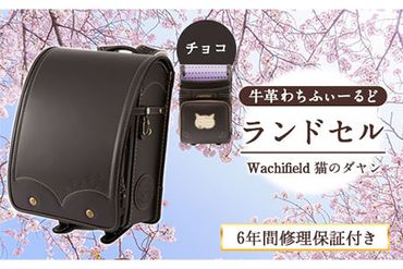 牛革 わちふぃーるど ダヤン ランドセル チョコ 株式会社アオキ 《90日以内に出荷予定(土日祝除く)》 和歌山県 紀の川市---iwsk_aokwac_90d_22_150000_1p_cho---