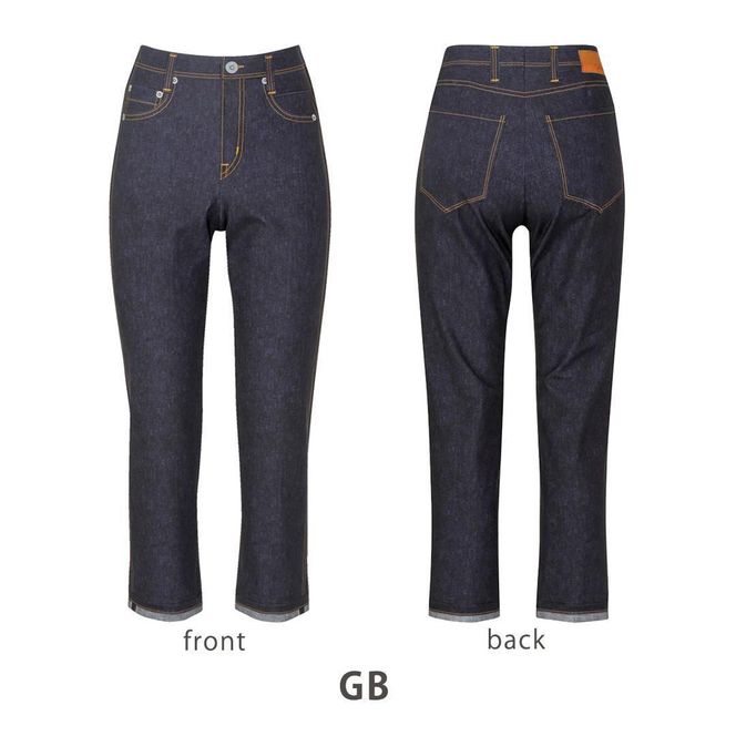 【ワコール/カルソン】まるでデニム ストレート レディス＜Mサイズ/GB＞［ 京都 ストレッチ パンツ ぐ～んとのびる! 快適 楽 はきごこち ファッション 人気 おすすめ ズボン ふるさと納税 ］ 261009_A-SG005VC02C