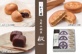 高野山銘菓 樅-momi- みろく石10個・高野通宝３個・聖羊羹１本 303446_B005