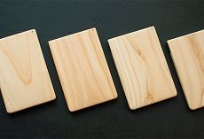 ひのきの名刺入れ タテ型 M-ms-A12A