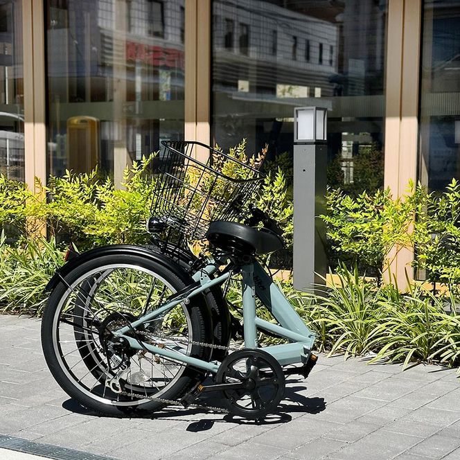 《12月下旬頃入荷、発送》完成品でお届け！ 折りたたみ自転車 20インチ オートライト FINEBIKE ロキシー 通勤通学街乗り自転車  シマノ製外装６段変速 丸石サイクル［京都 自転車 シティサイクル 人気 おすすめ スポーツ アウトドア ツーリング ブランド メーカー］ROXY-FBFD206【スチールグレー（N03E）】 261009_A-PW007VC02