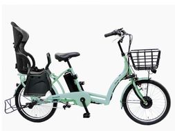 電動アシスト自転車 8.7Ah シティサイクル シマノ 3段変速 20インチ オートライト 自転車  街乗り 通勤 通学 おしゃれ ファインバイクペーブメント  FINEBIKES 幼児二人同乗BAA付き こども乗せ 対応 電動自転車 《6月上旬頃発送》［京都 電動 自転車 人気 おすすめ スポーツ アウトドア ツーリング ブランド メーカー ふるさと納税］ASWR203ANK-FB【マットライトグリーン（H85T）】 261009_A-PW008VC01