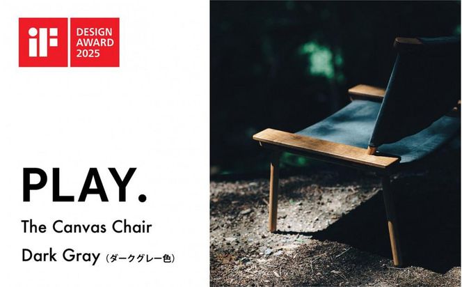 y挧szThe Canvas Chair / Dark Gray 312011_DS018VC01