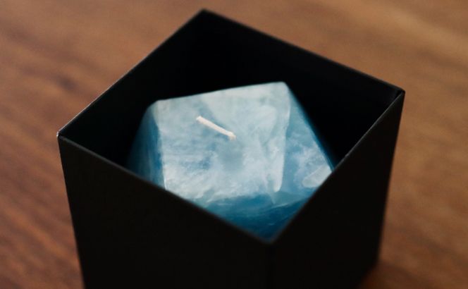 奇跡の清流「仁淀ブルー」キャンドル［EIMONS×mowcandle］2個セット