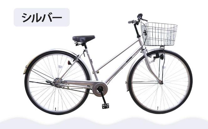 【エイリン】【組立済み発送】＜色選択可能＞シティサイクル27型 SW27E［ 京都 自転車専門店 完成車でお届け 27インチ シティ サイクル スポーティー タイプ おしゃれ 人気 おすすめ 自転車 街乗り スポーツ アウトドア ギフト 通販 送料無料 ふるさと納税 ］【シルバー】 261009_A-XW005VC01