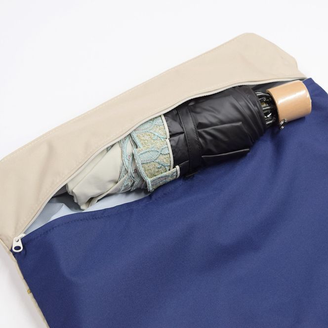 【シノワズリーモダン京都】Ki-yan キーヤン カープカットワーク刺繍 防水・撥水トートバッグ ブルー2［ 京都 日傘ブランド かばん  刺繍 おしゃれ 人気 おすすめ おしゃれ 女性用 ギフト プレゼント お取り寄せ 通販 送料無料 ふるさと納税 ］ 261009_B-RY16VC02