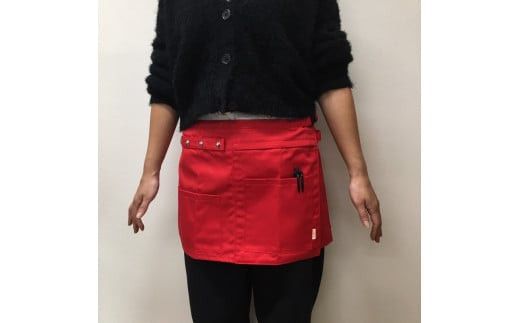 ギャルソンエプロン 日本製 Ｍサイズ color：ベージュ【ギャルソン　エプロン　日本製　Mサイズ　ベージュ　ポケット　ポリエステル　速乾　お尻まですっぽり覆うデザイン 大阪府 門真市 】 272230_BC002VC04