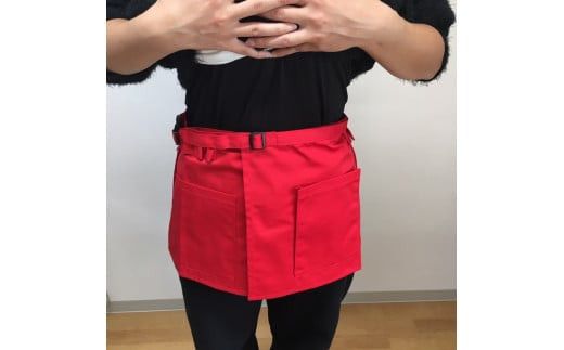 ギャルソンエプロン 日本製 Ｌサイズ color：カーキ【ギャルソン　エプロン　日本製　Lサイズ　カーキ　お尻まで覆うデザイン　ポケット　ポリエステル　速乾　静電加工　 大阪府 門真市 】 272230_BC002VC06