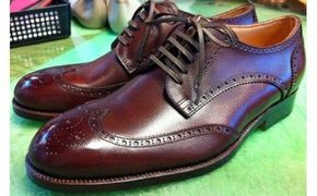 舶来カーフ外羽根ウイングチップ【革靴レザー舶来フルオーダーメイド竜田靴一人ひとりに合わせた足型（木型orプラスチック）あなただけの靴何十年大阪府門真市】 272230_BE005