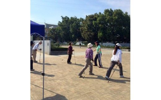 ノルディックウォーキング体験講習会6回セット【ノルディックウォーキング講習会 ノルディックウォーキング体験会 ノルディックウォーキング教室 イベント 体験講習会 NPO法人ボディアライアンス 大阪府 門真市 】 272230_BK001