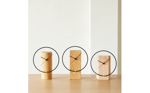 a clock”円柱” 【 時計 家具工房 iei studio 大阪府 門真市 】 272230_AE007