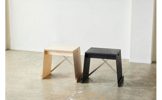 fam stool カラー：ブラック  【 スツール 家具工房 iei studio 大阪府 門真市 】 272230_AE013